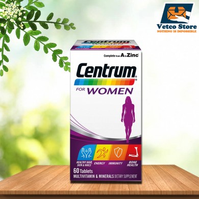 Vitamin Tổng Hợp Cho Phụ Nữ Centrum Women 60 Viên